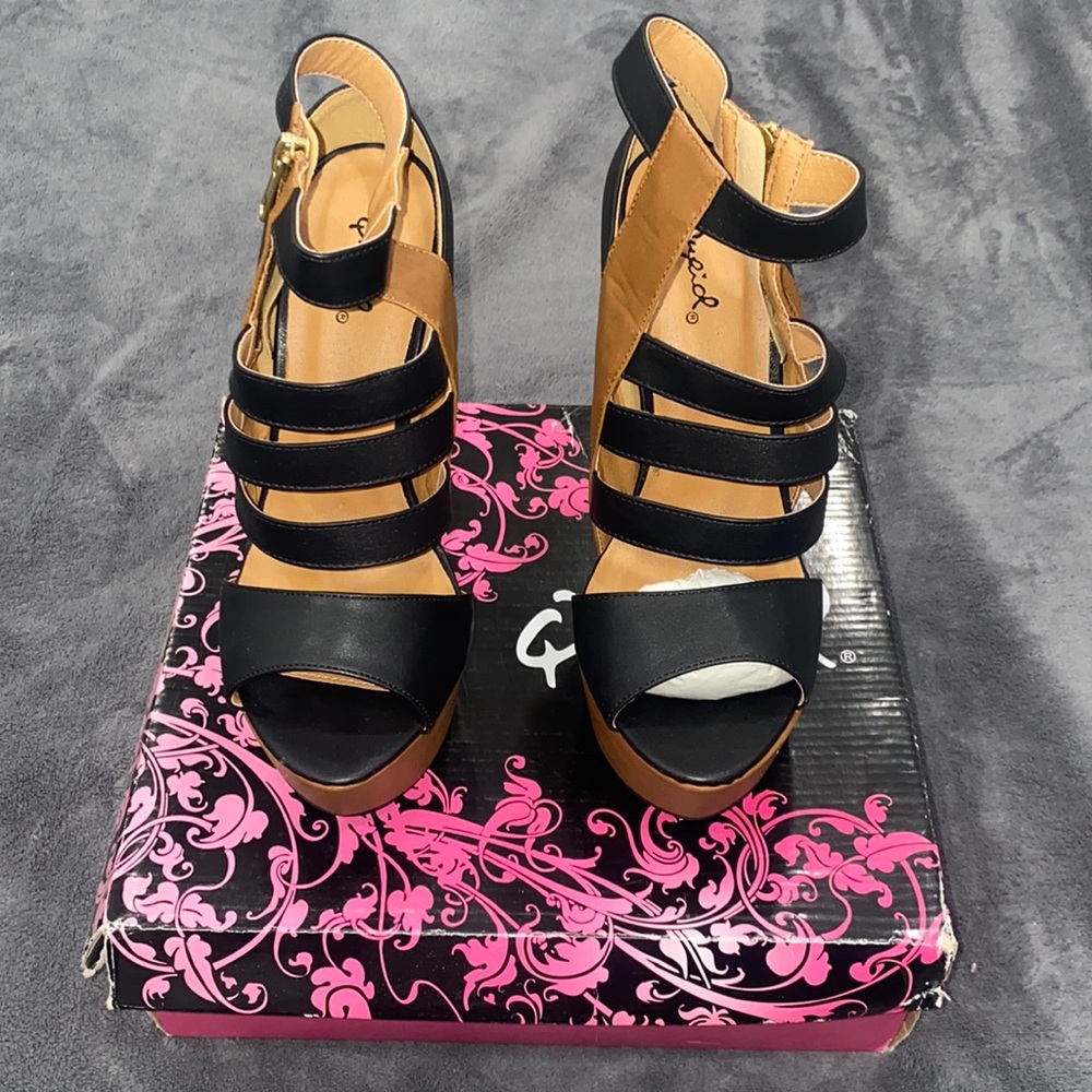 Qupid Confess High Heels & Paprika High Heels